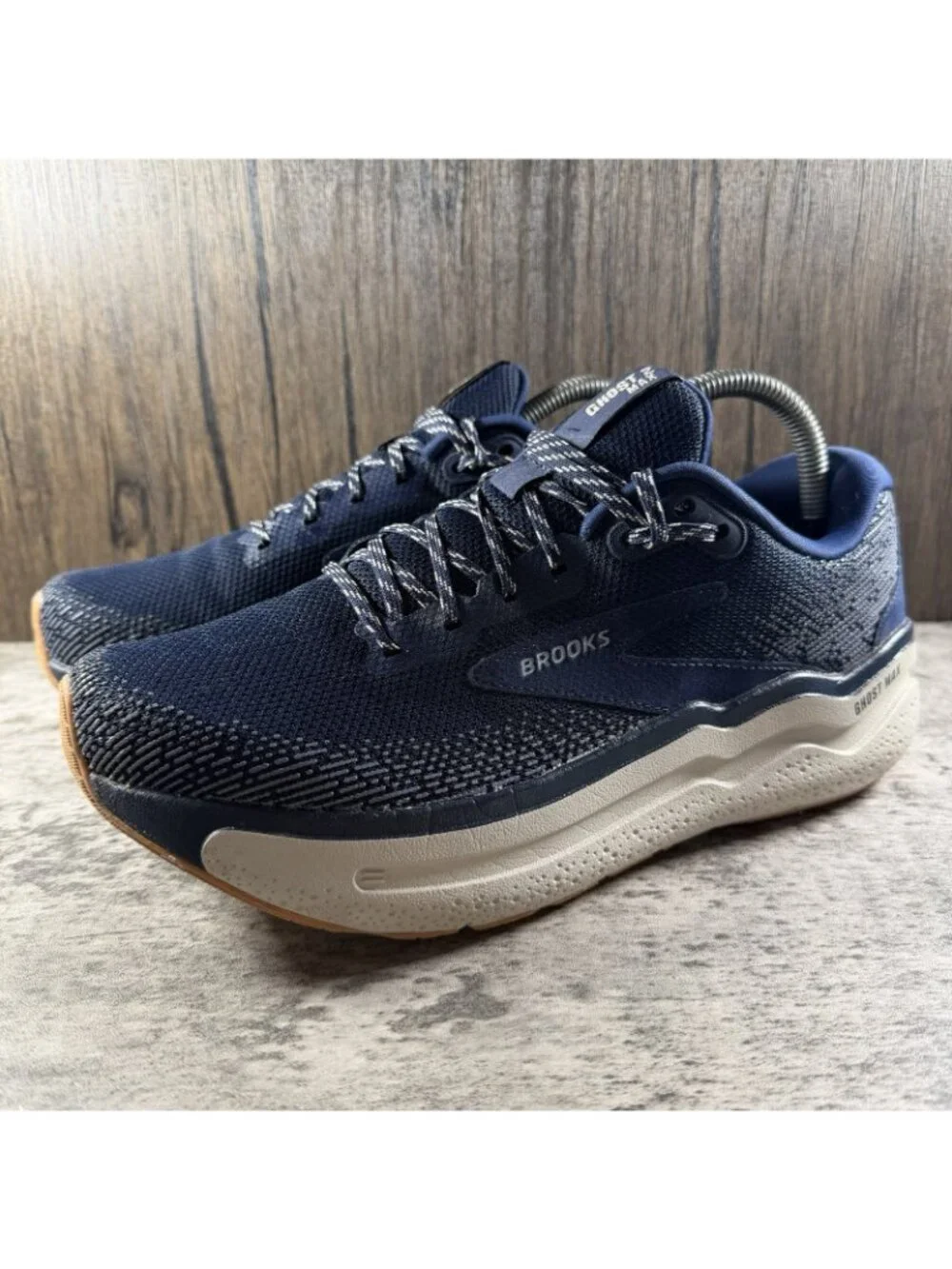 Brooks Ghost Max 2 Men's Size 8 Road Running Shoes 1104311D453 Blue Gym Walking